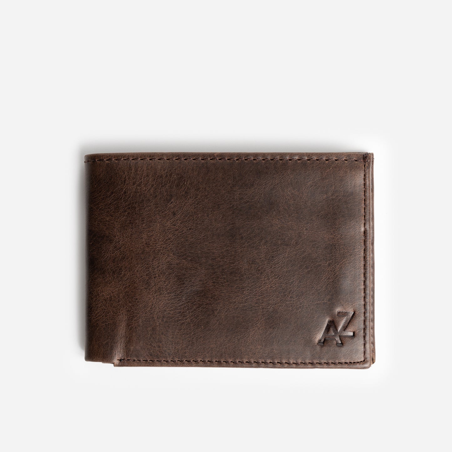 Brown Vintage Leather Wallet (Compact)