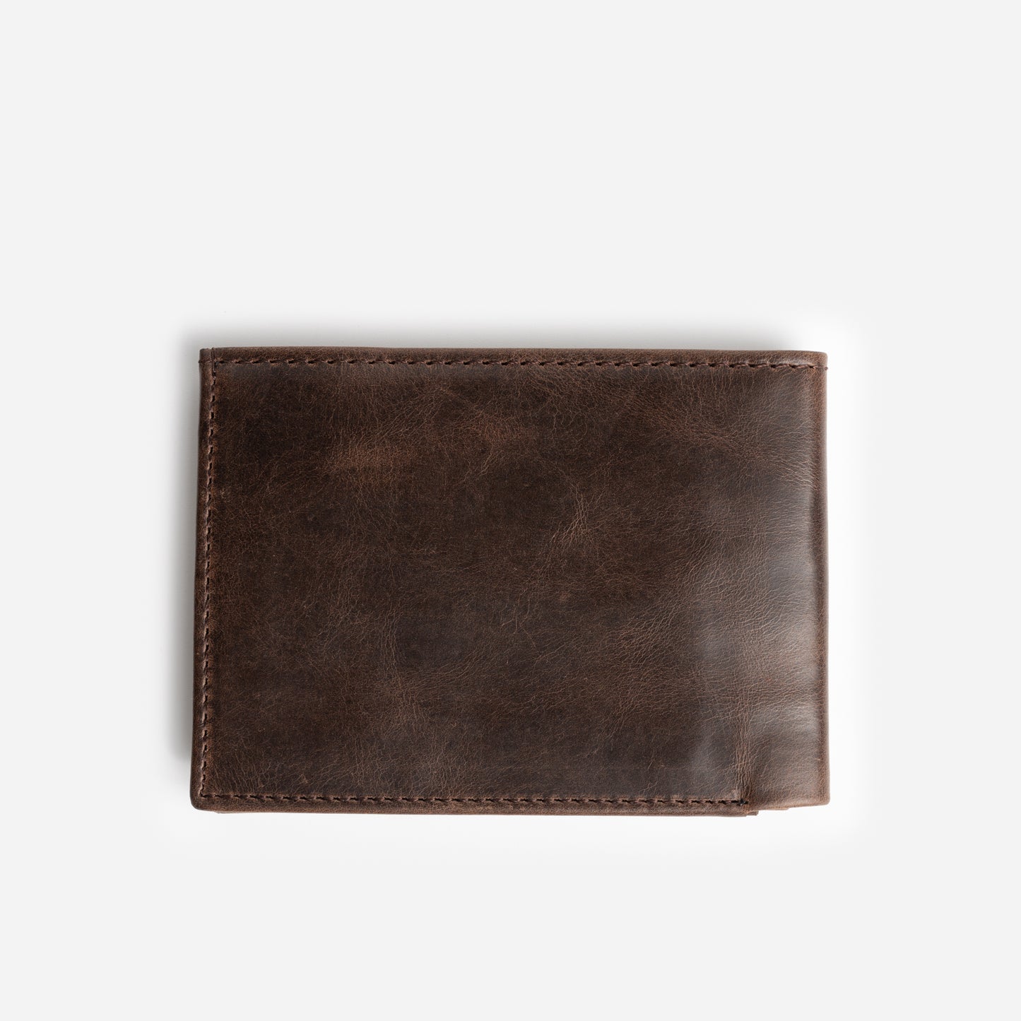 Brown Vintage Leather Wallet (Compact)